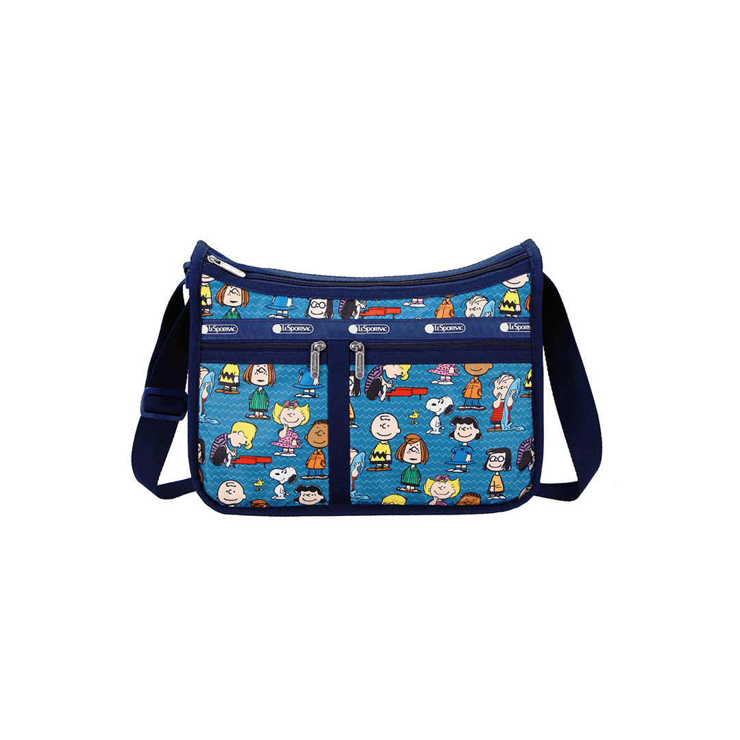 Peanuts Gang Deluxe Everyday Hobo Bag