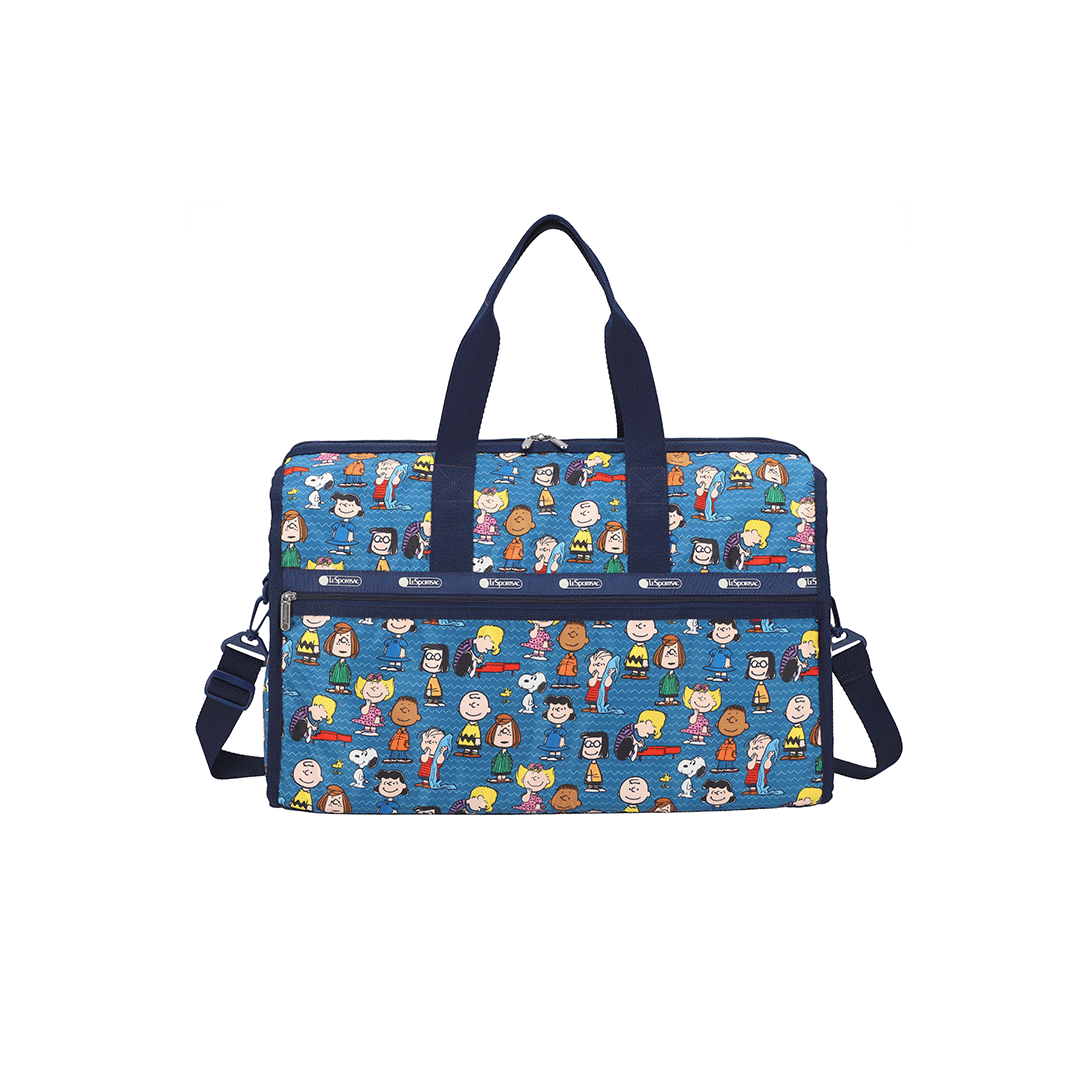 Peanuts Gang Deluxe Large Weekender Travel Bag