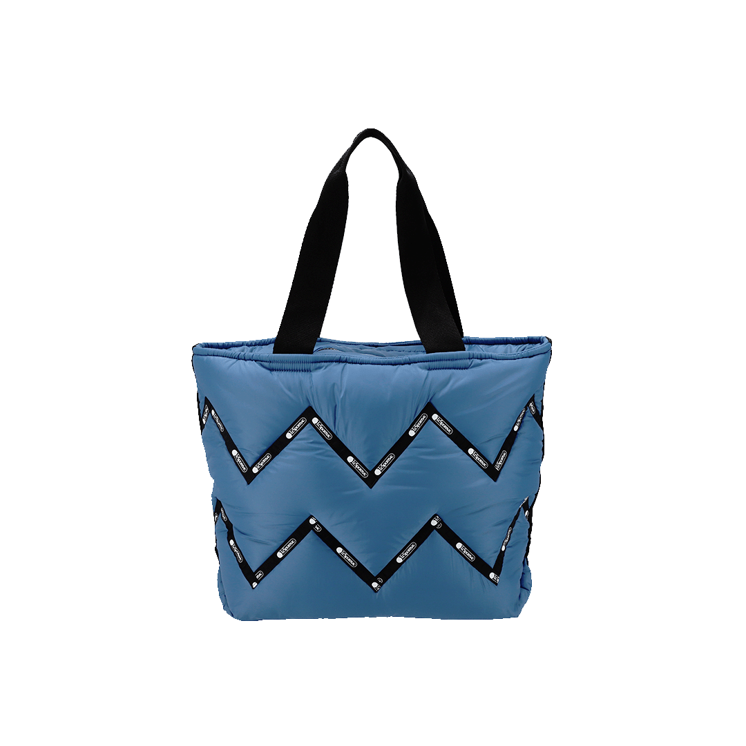 Peanuts Zig Zag Puffy Tote Bag