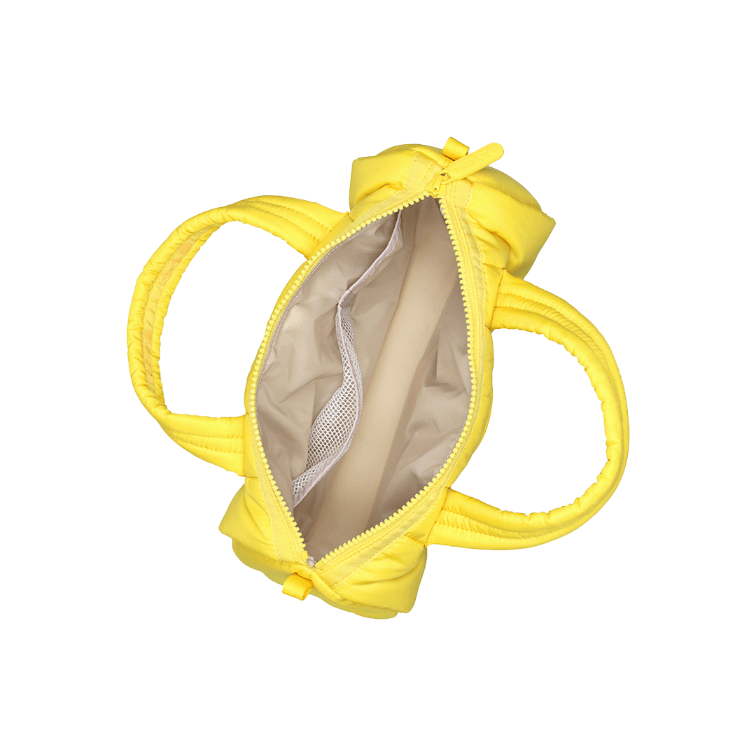 Lemon Drop Sheen Roll Bag