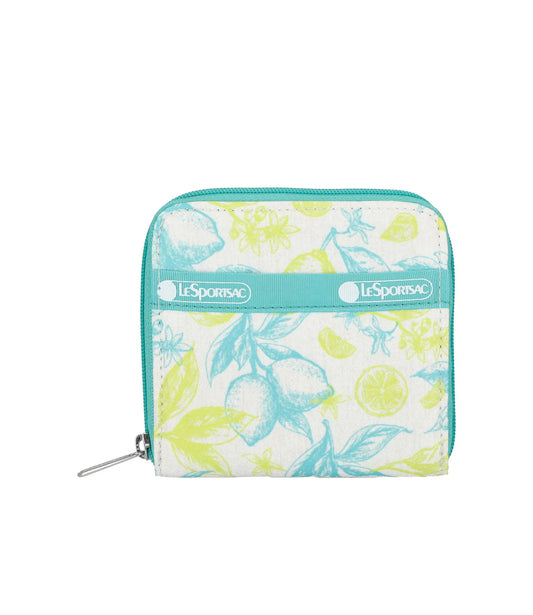 Compact Zip Wallet Fresh Lime