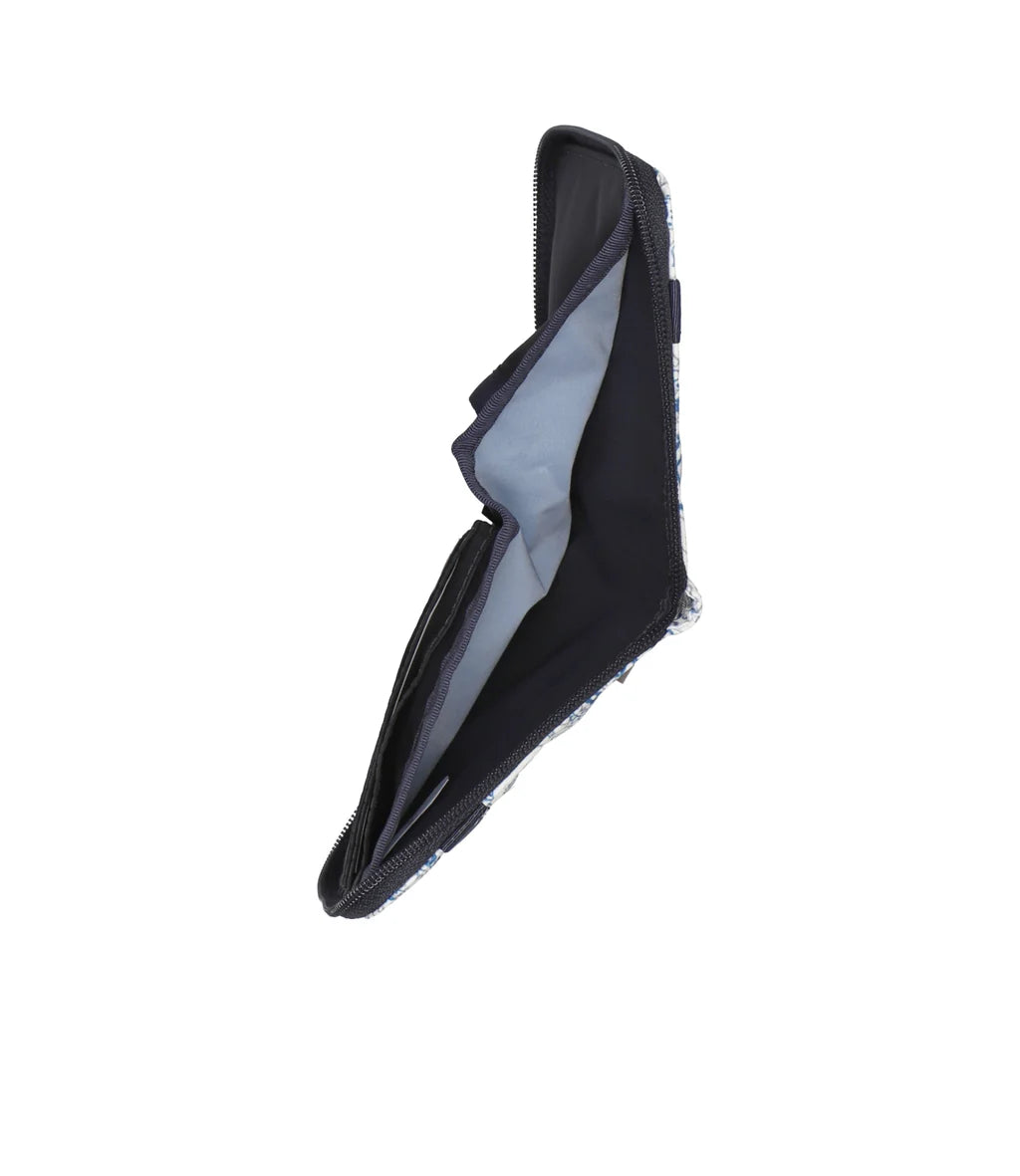 Compact Zip Wallet Bandanna Breeze