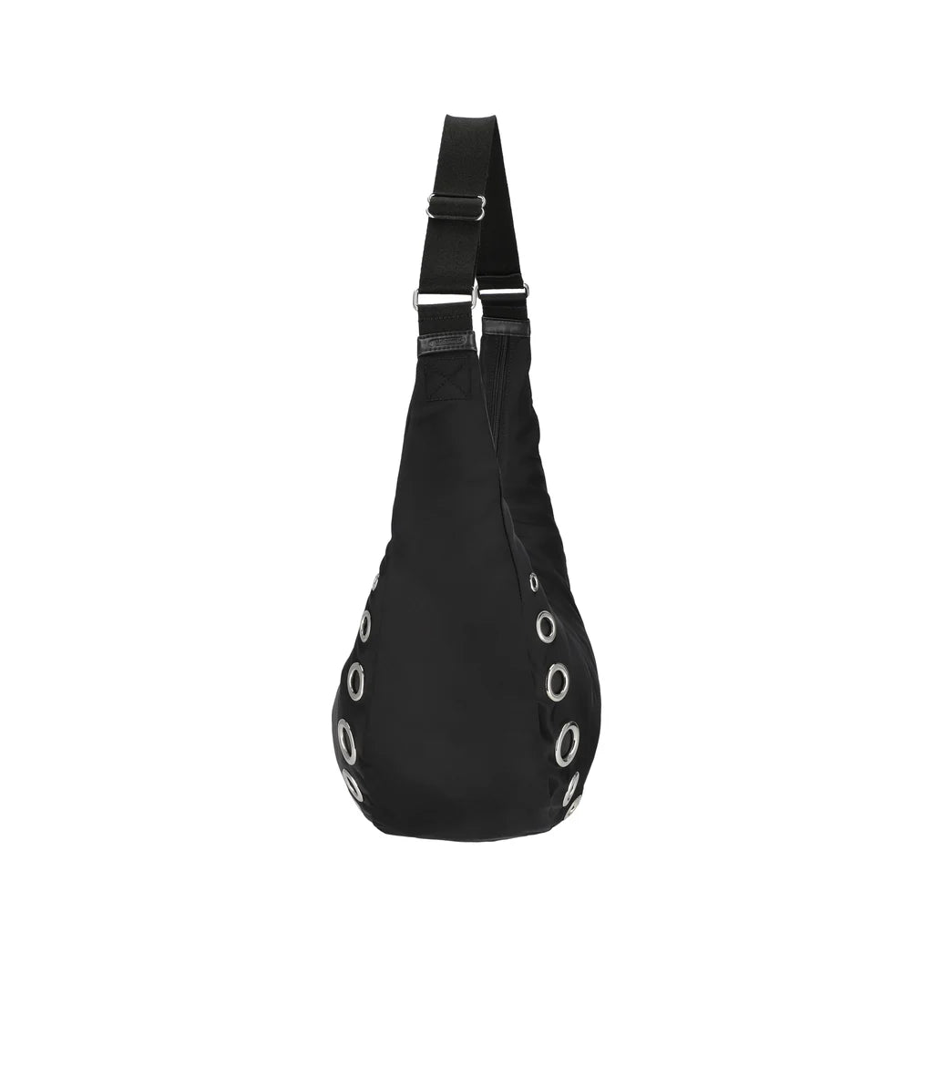 Grommet Shoulder Bag Onyx Grommets