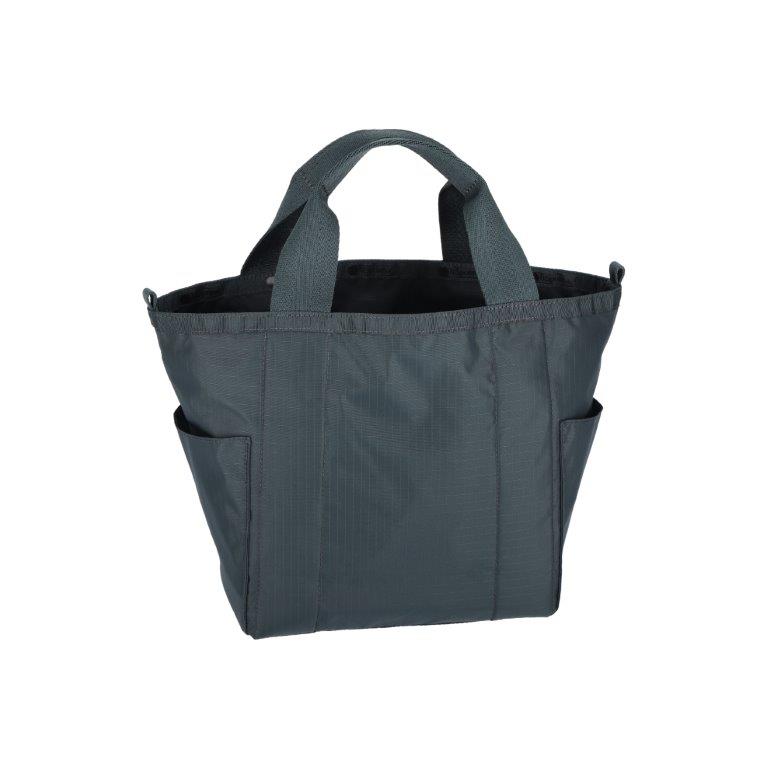Small Reversible Pocket Tote 2 Way Tote Midnight Green