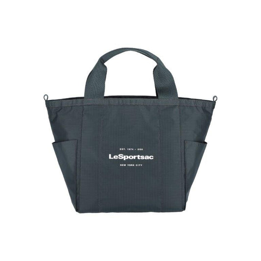 Small Reversible Pocket Tote 2 Way Tote Midnight Green