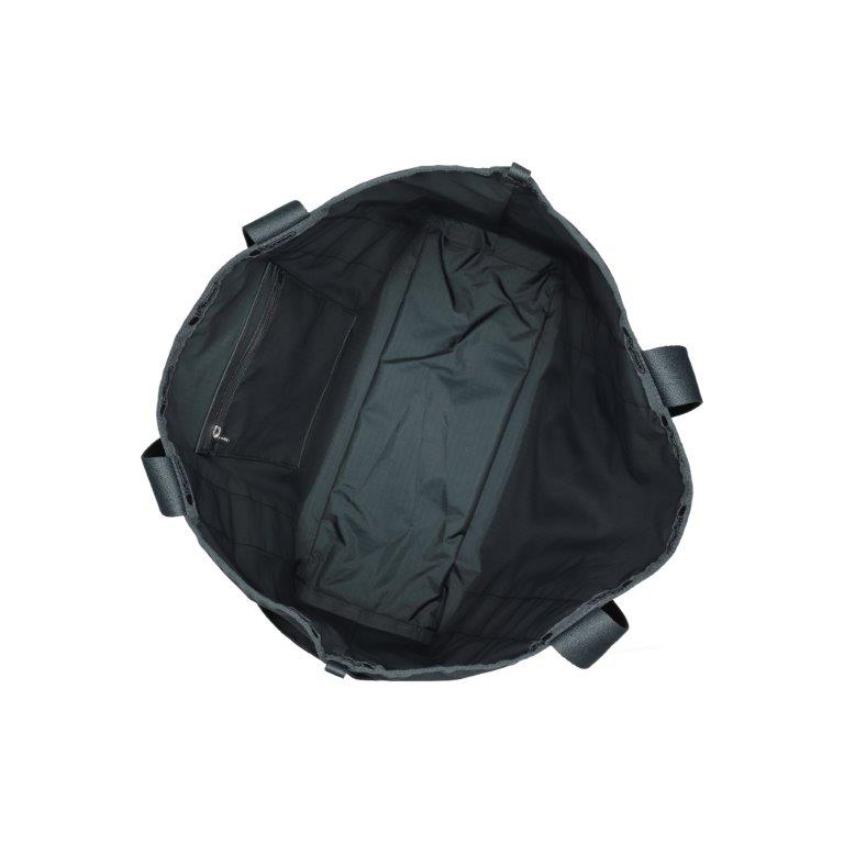 Large Reversible Pocket Tote 2 Way Midnight Green