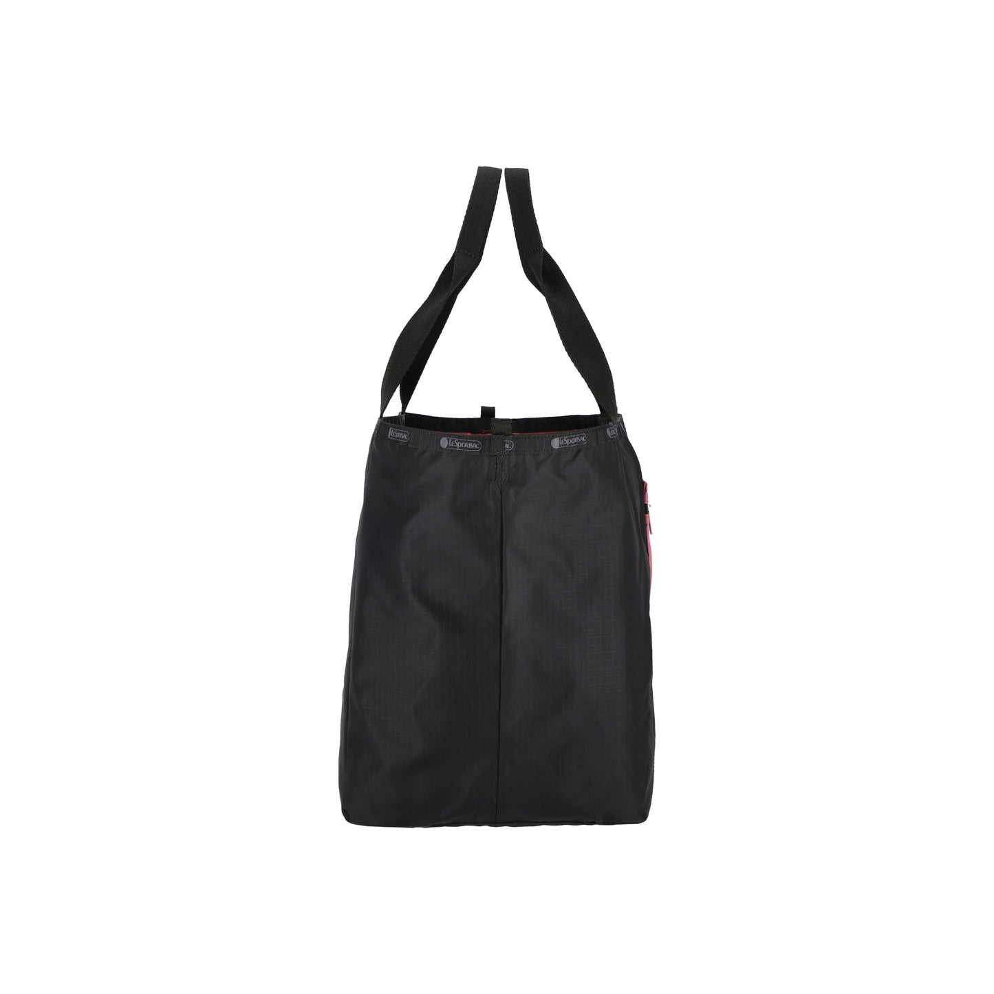E/W Reversible Pocket Tote 2 Way Black/Mauve