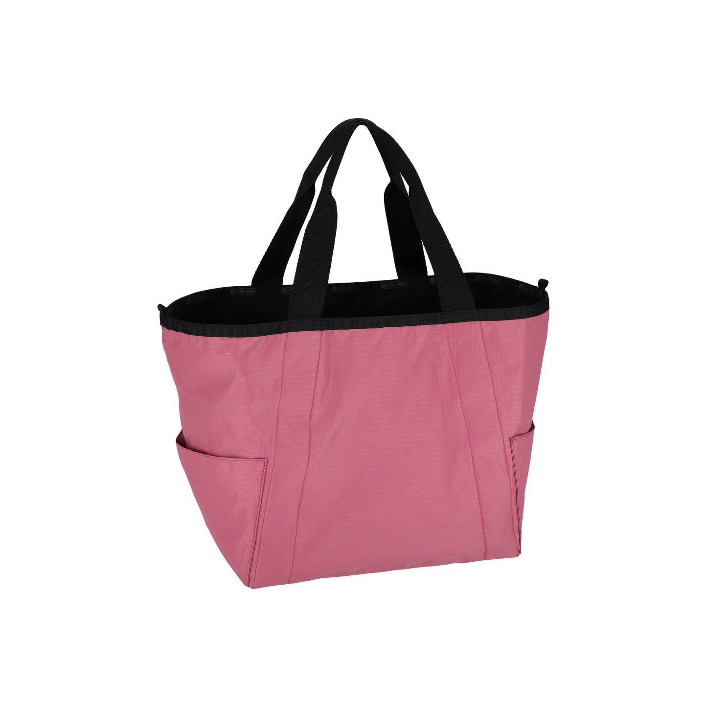 E/W Reversible Pocket Tote 2 Way Black/Mauve