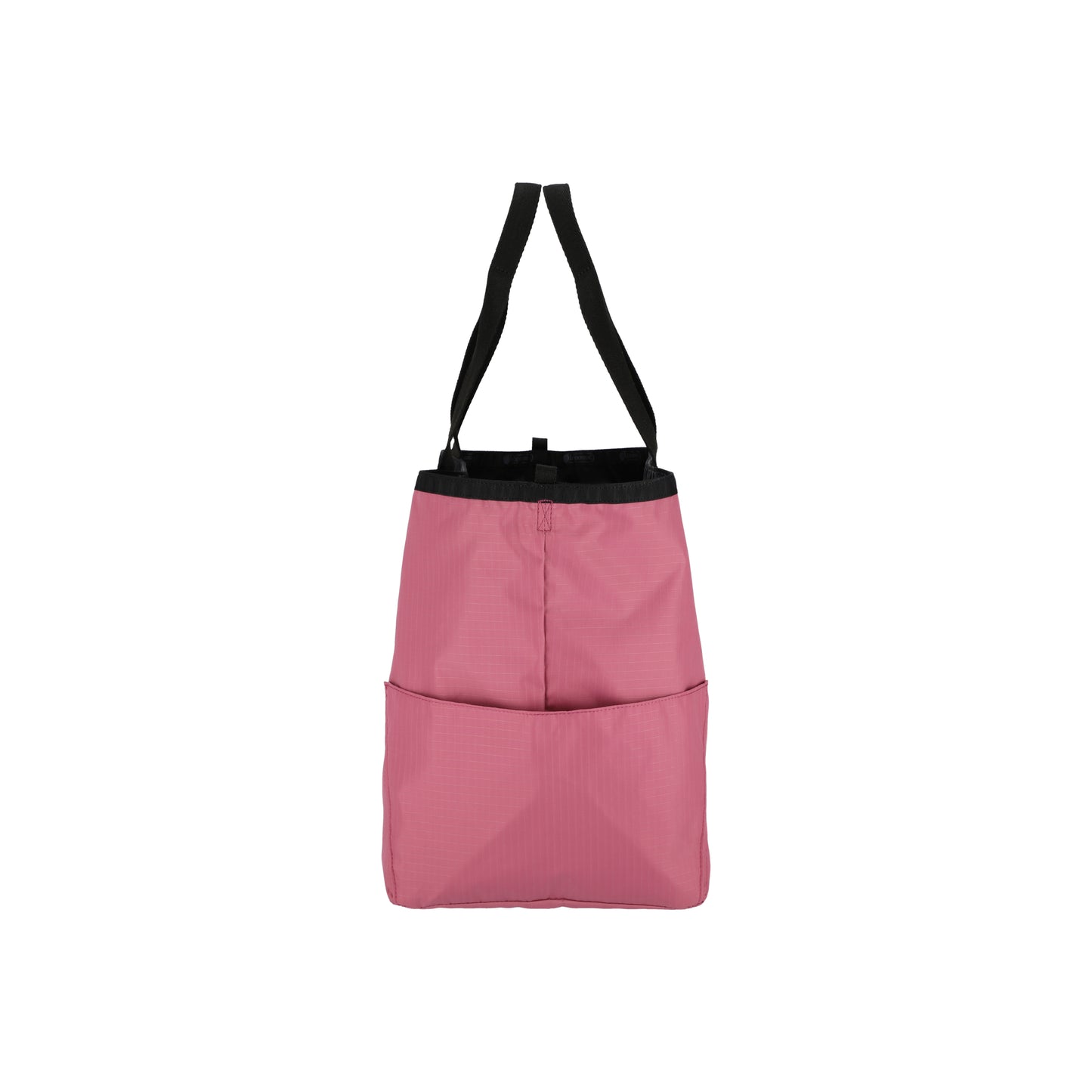 E/W Reversible Pocket Tote 2 Way Black/Mauve