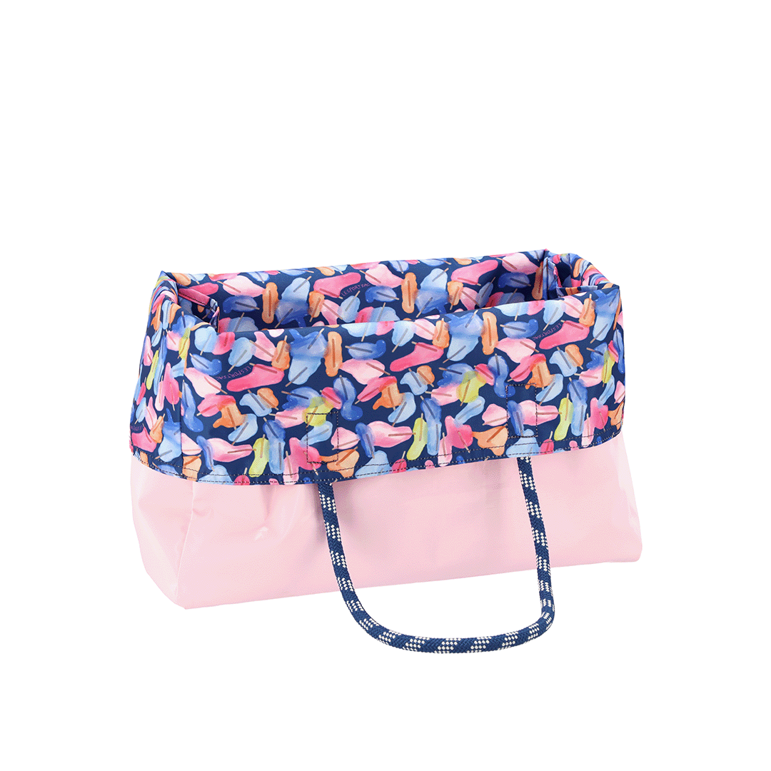Pink Shine/Popsicle Large 2-Way Tote Bag