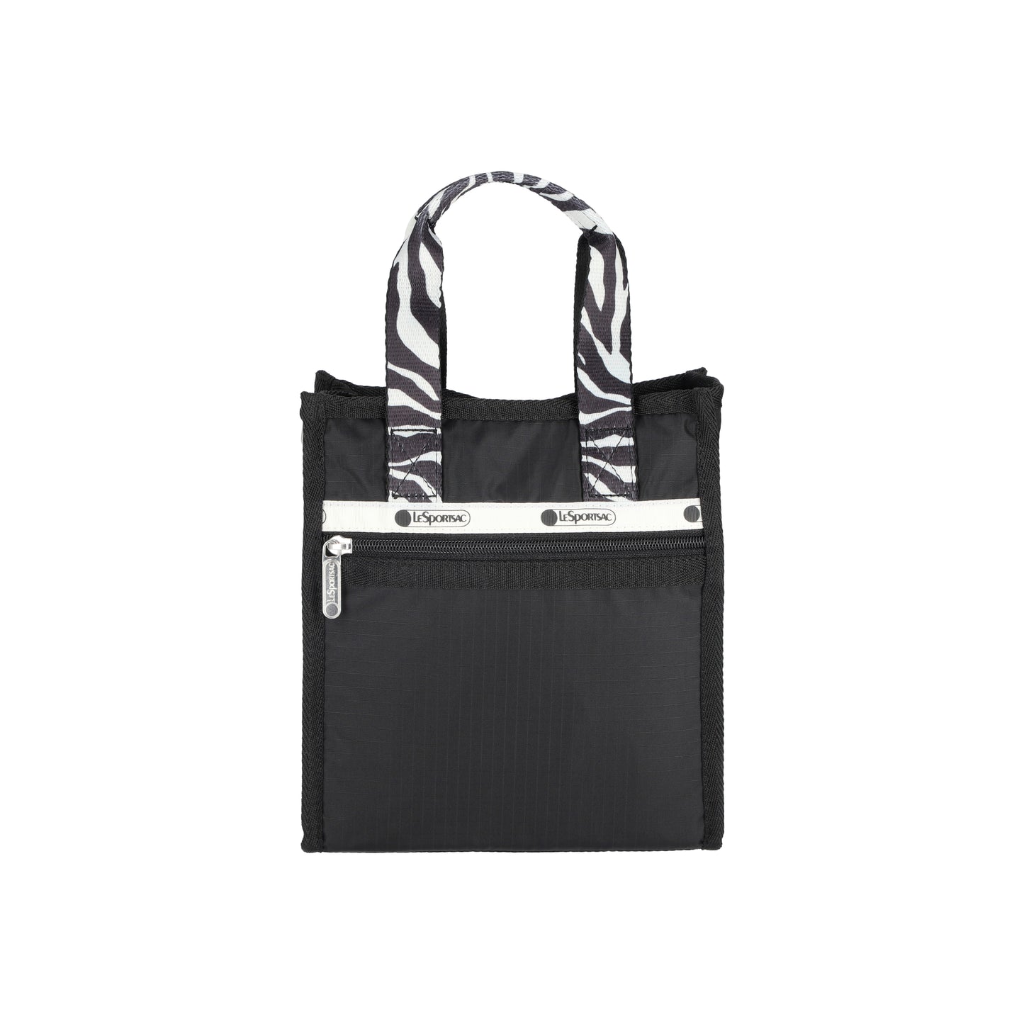 Mini N/S Tote Noir Zebra