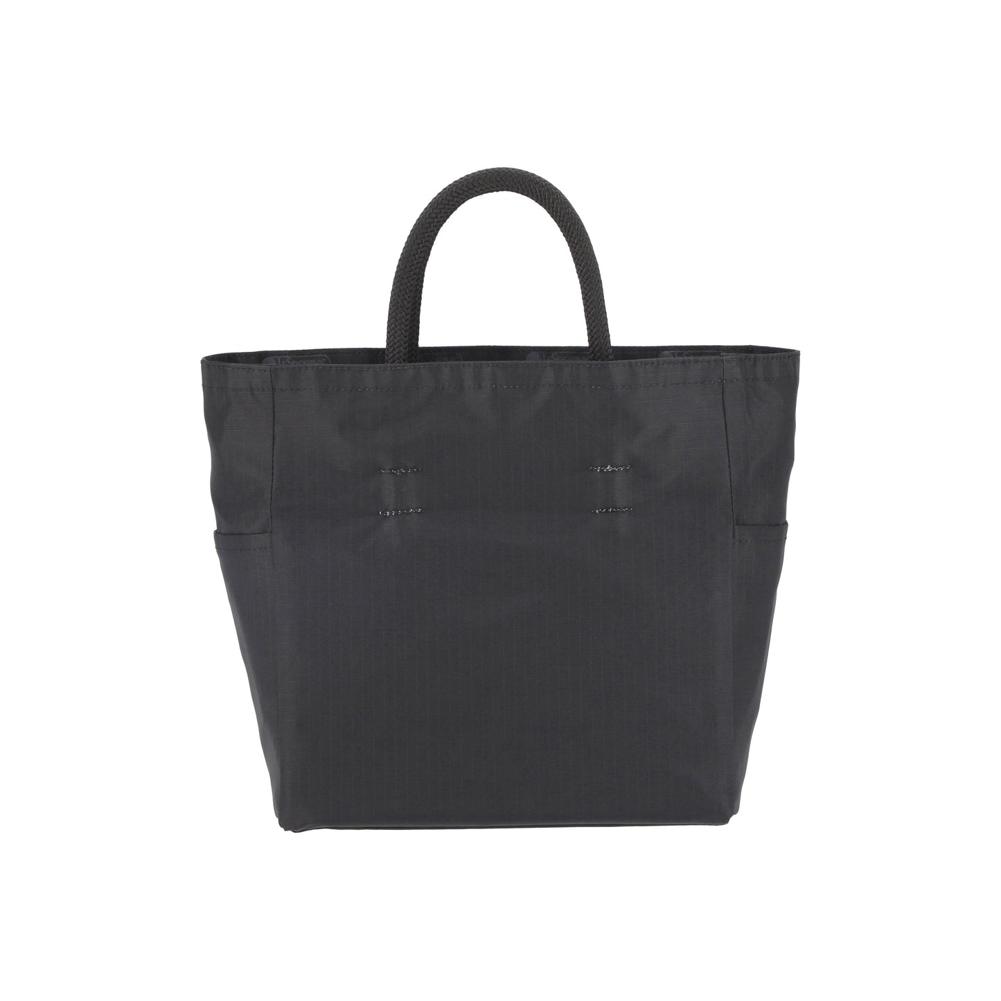 Deep Blue Tartan/Black Medium 2 Way Tote