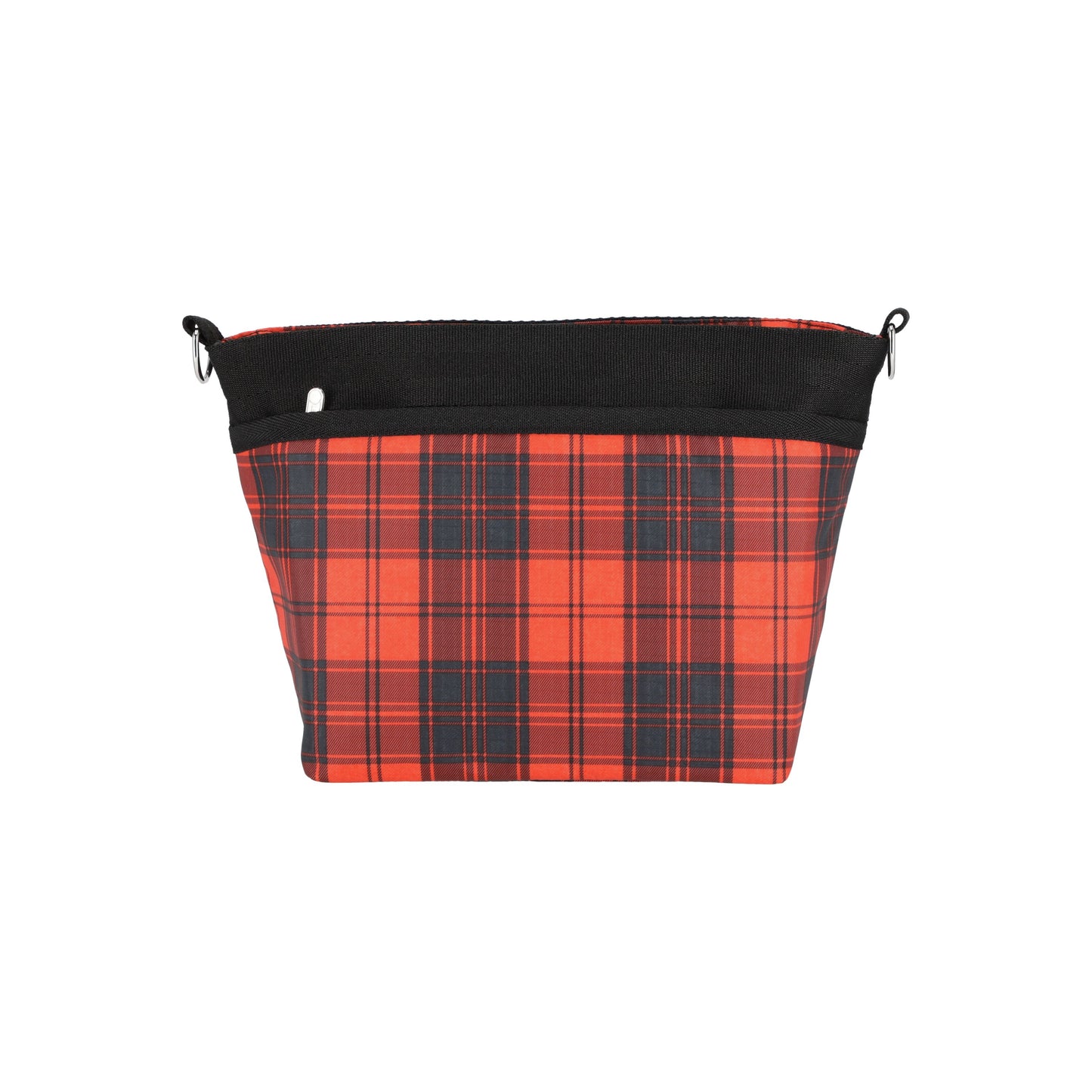 Red Tartan Small Bucket Bag