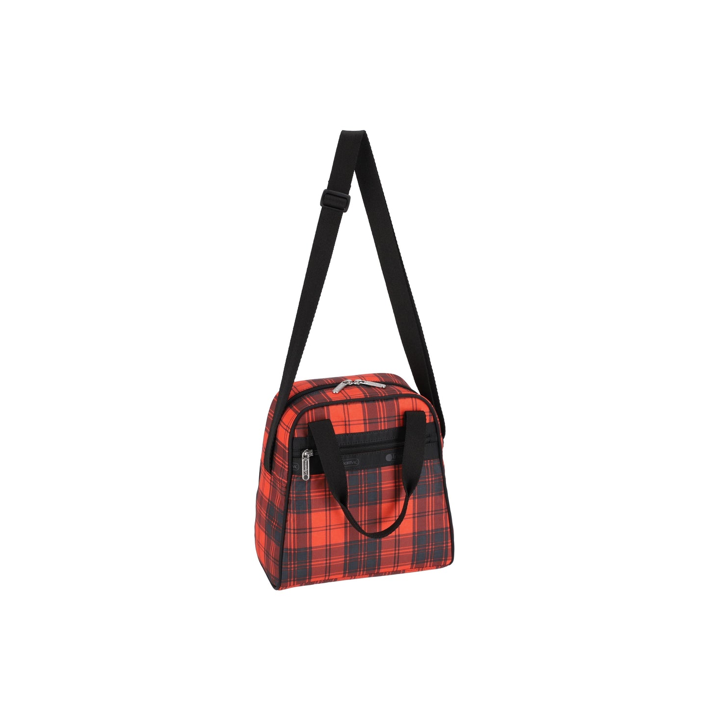 Red Tartan N/S Mini Satchel