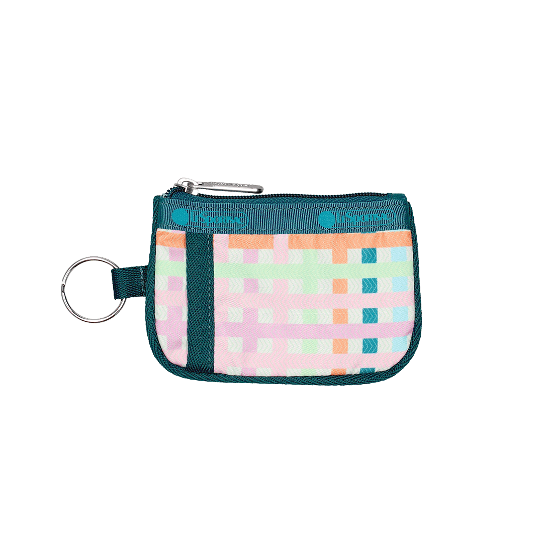 Mason Madras Key Card Holder Pouch