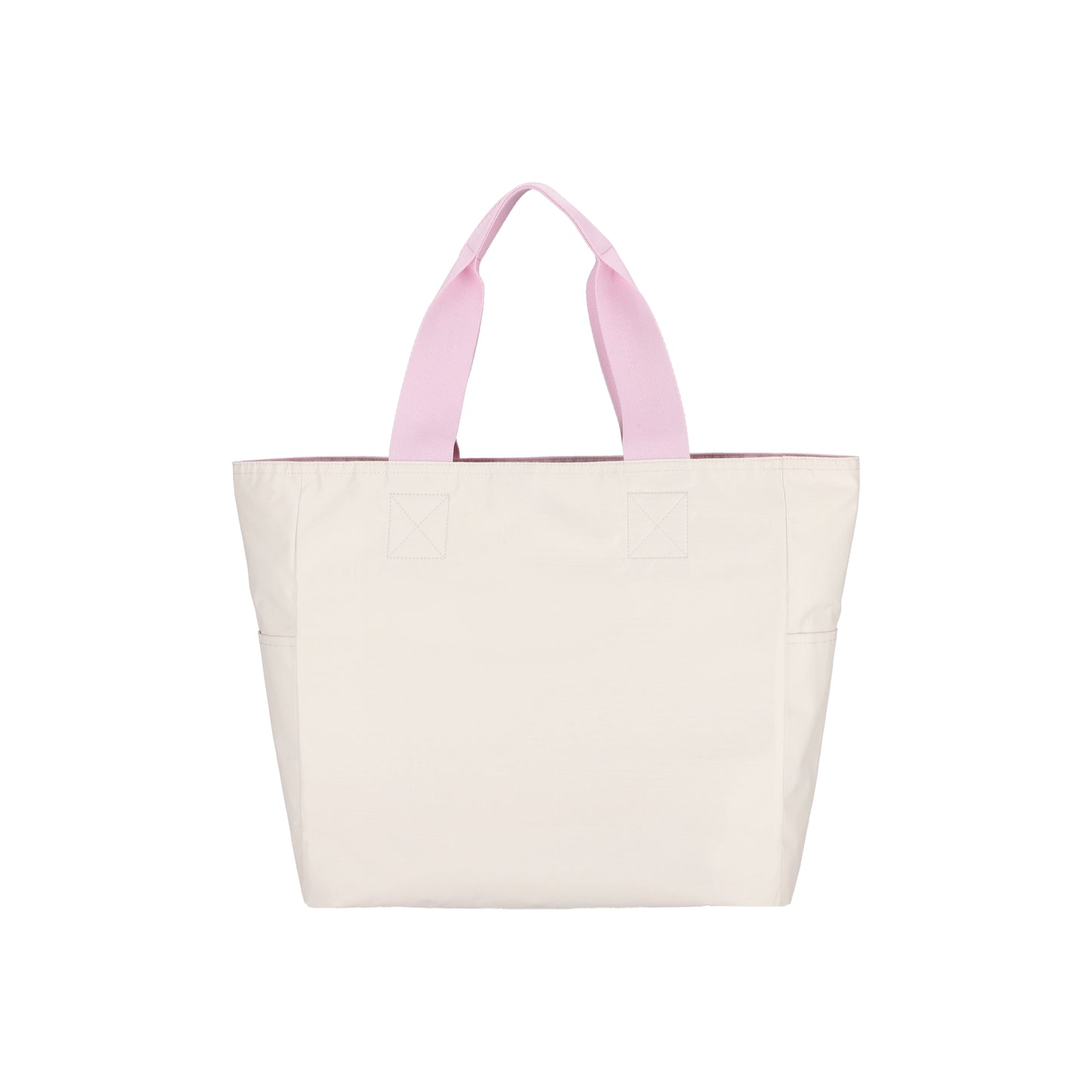 Large Reversible Tote Pink Blooms Tote