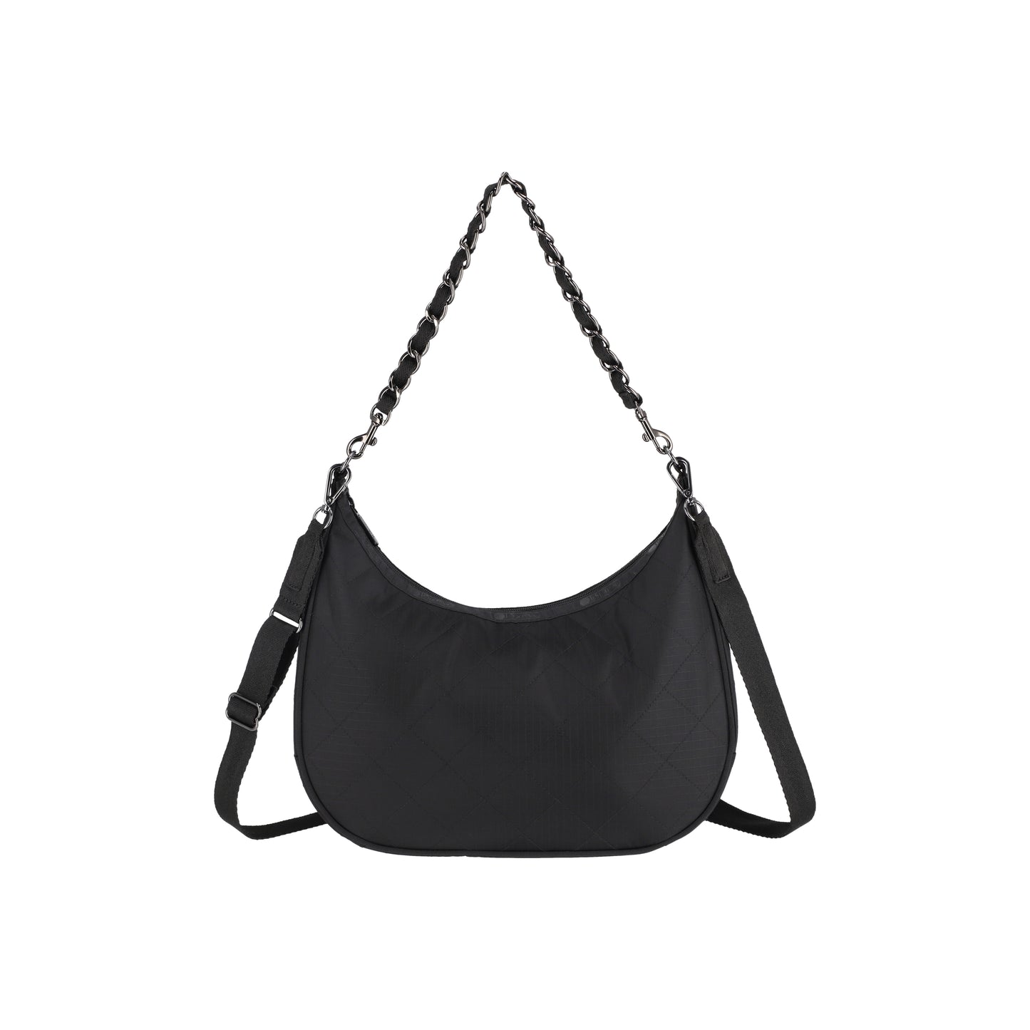 Chain N/S Convertible Hobo Onyx Chain Quilt