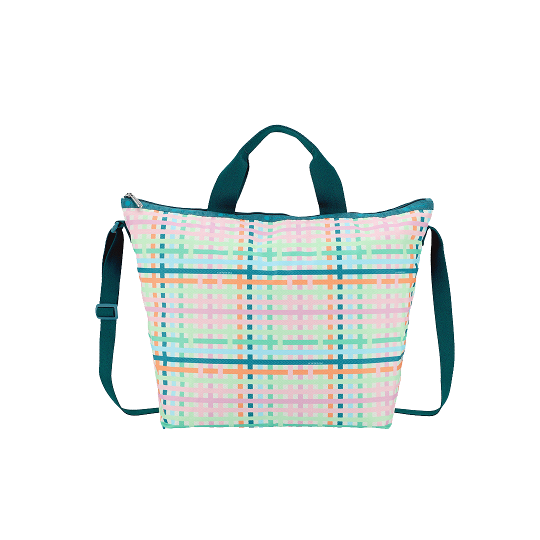 Mason Madras Deluxe Easy Carry Tote Bag