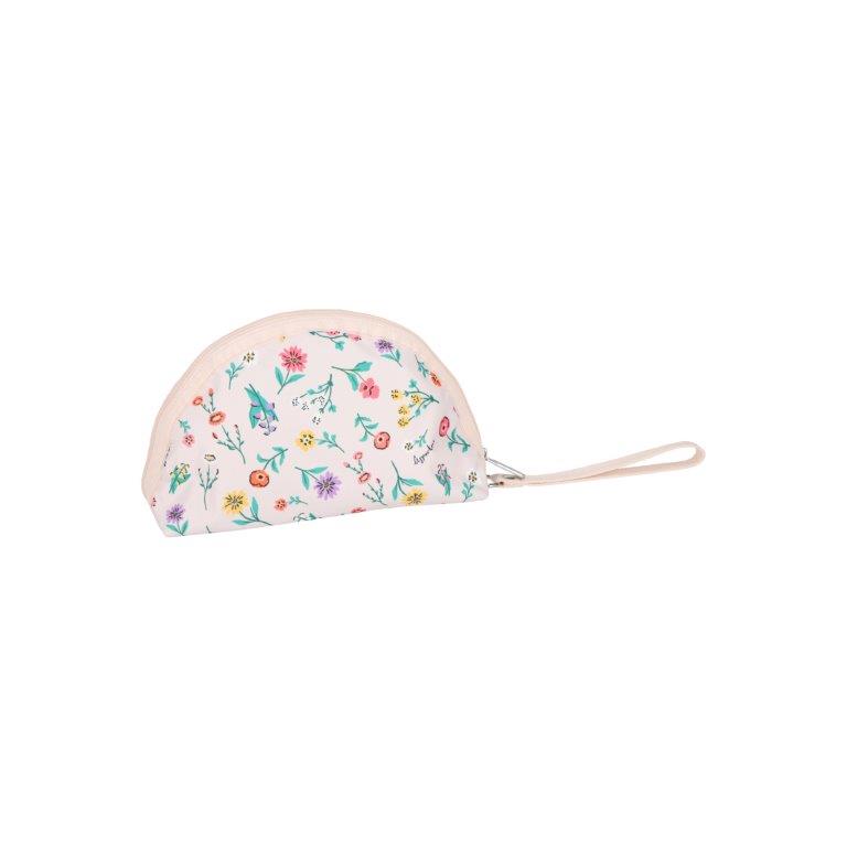 2-Zip Wristlet Tossed Wildflowers