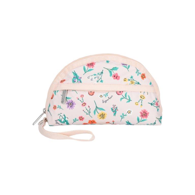 2-Zip Wristlet Tossed Wildflowers