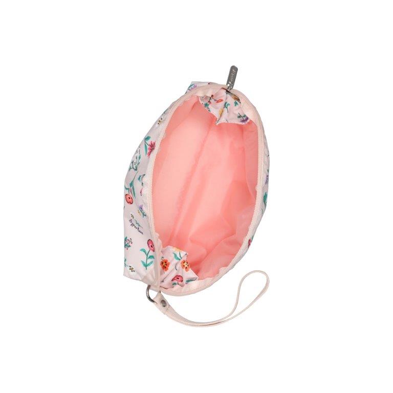 2-Zip Wristlet Tossed Wildflowers