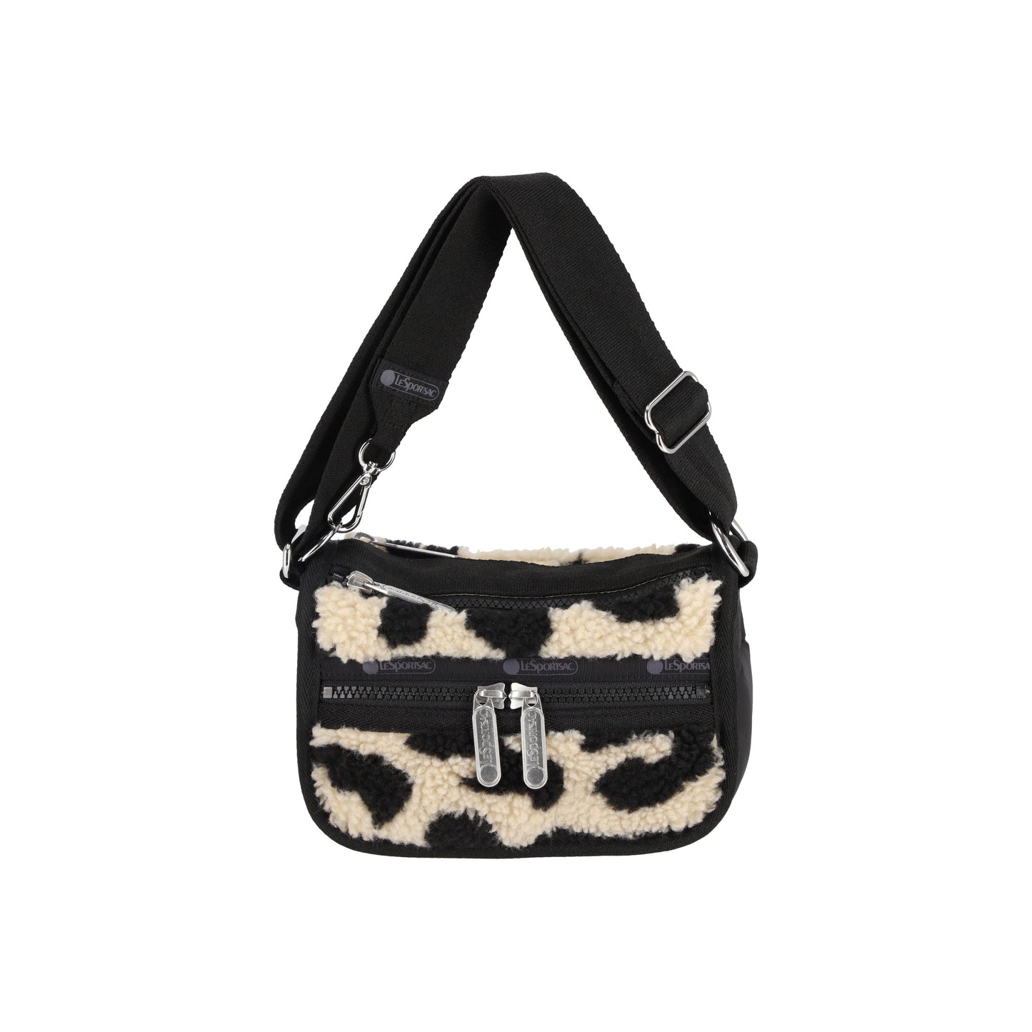 Leopard Sherpa Loaf Crossbody