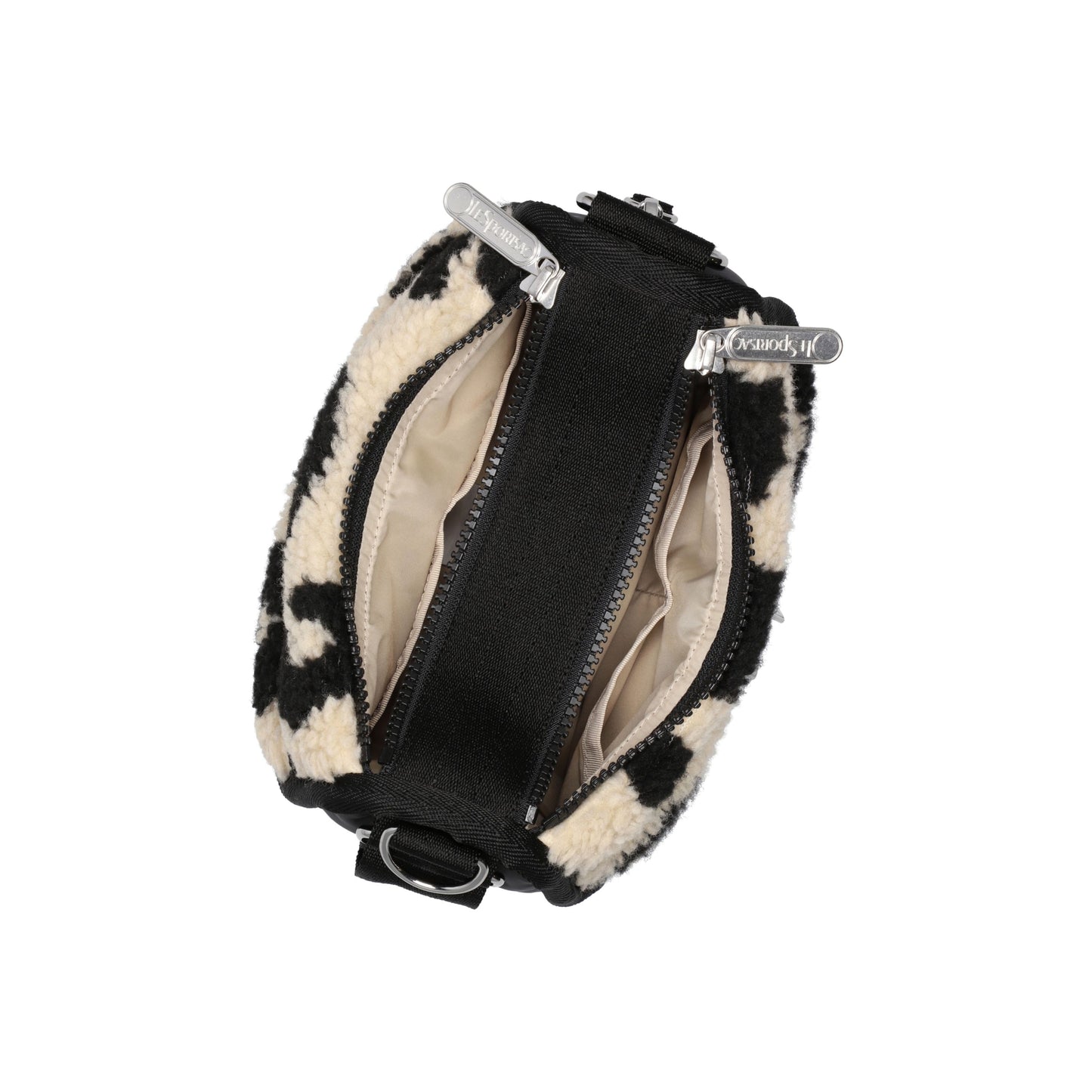 Leopard Sherpa Loaf Crossbody