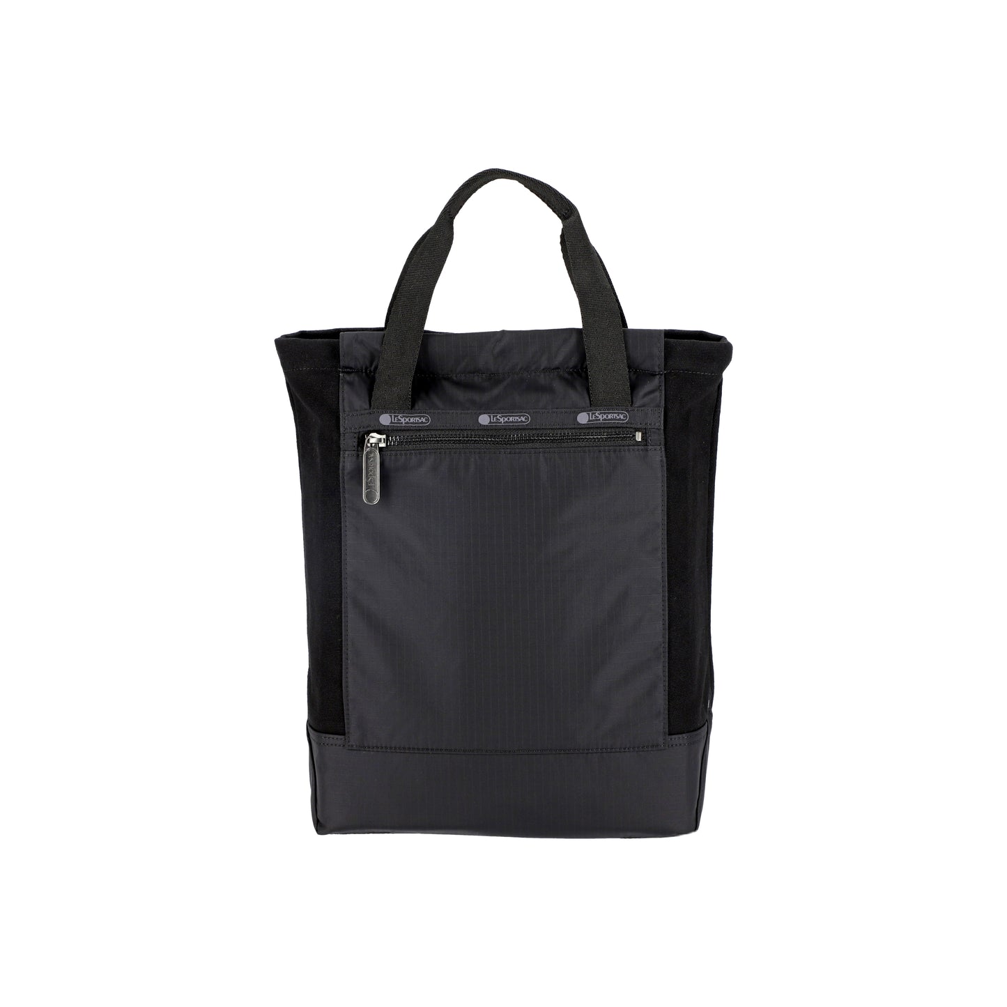 Midnight Black Canvas Mini Tote