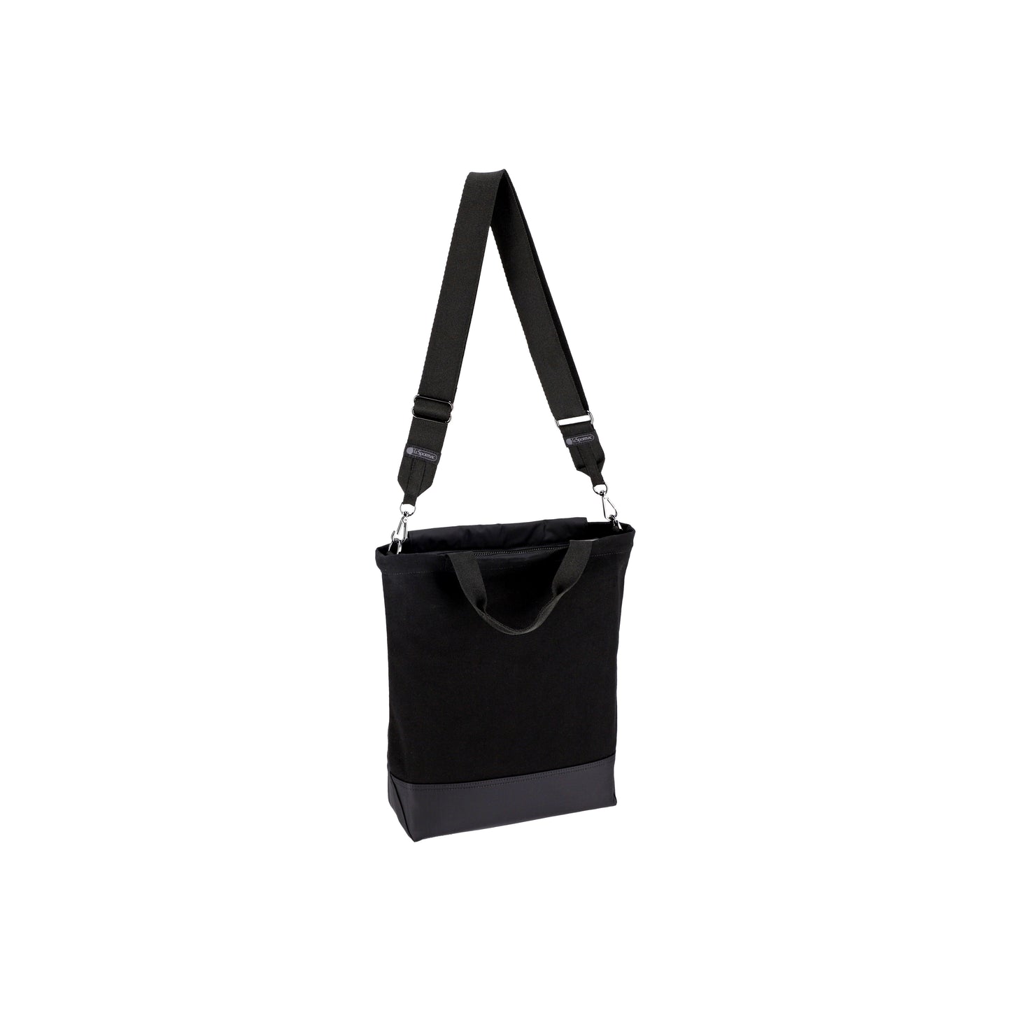 Midnight Black Canvas Mini Tote