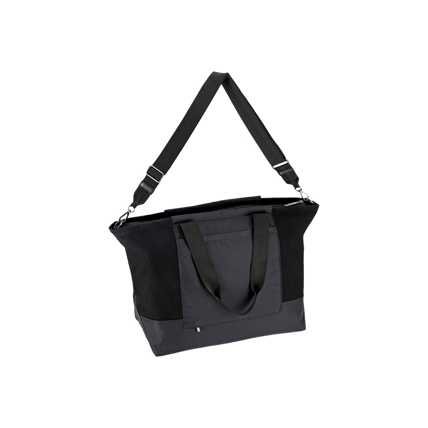 Midnight Black Canvas E/W Tote
