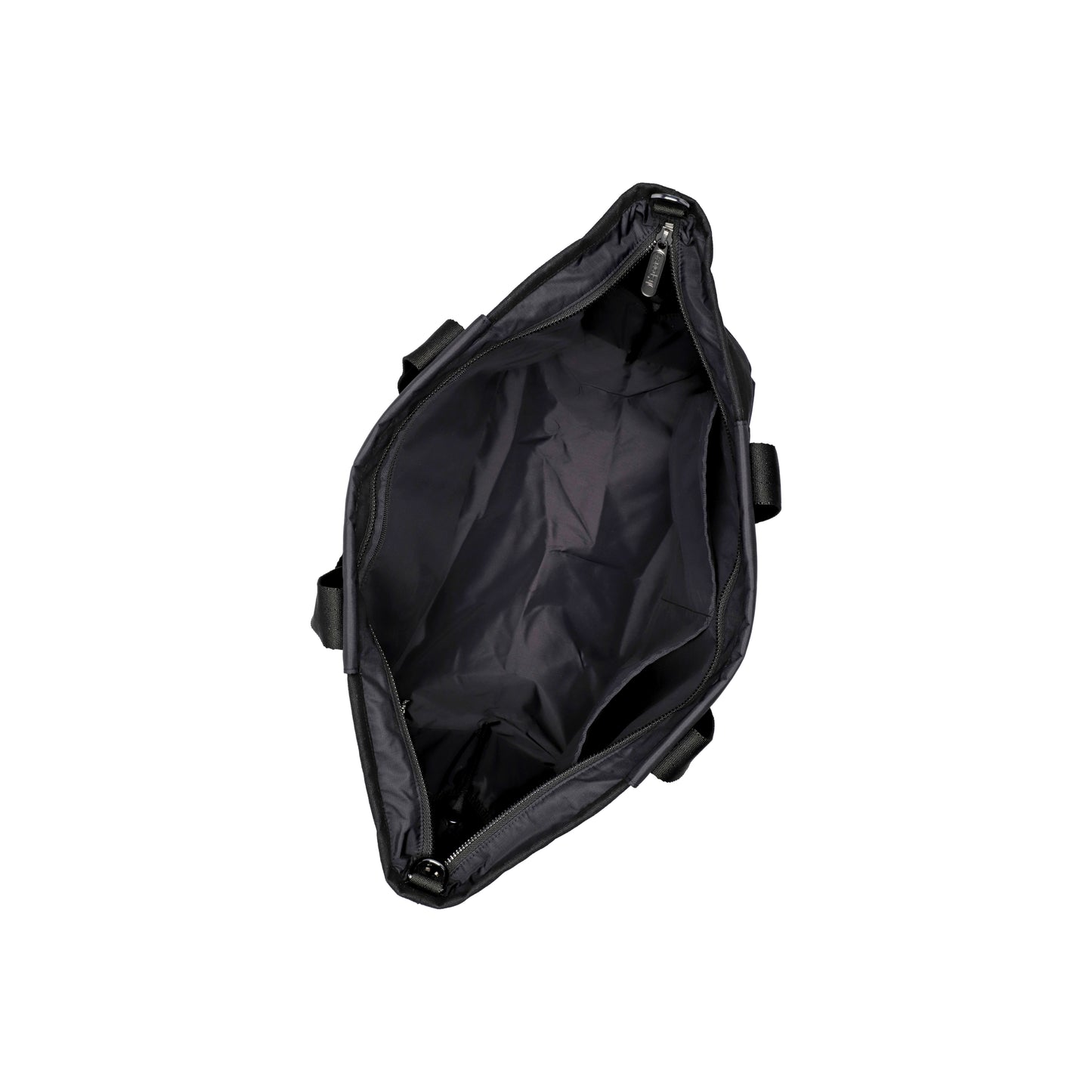 Midnight Black Canvas E/W Tote