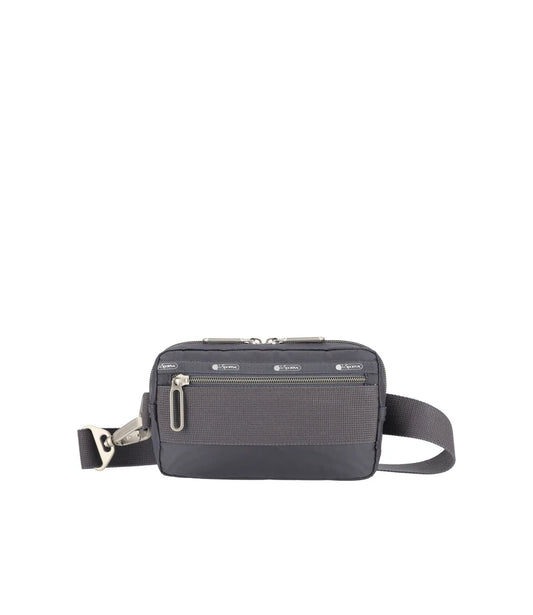 Essential Rectangular Crossbody Shadow Grey C