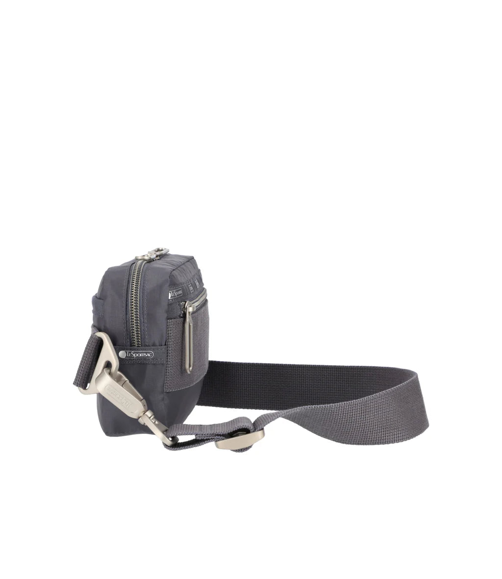 Essential Rectangular Crossbody Shadow Grey C