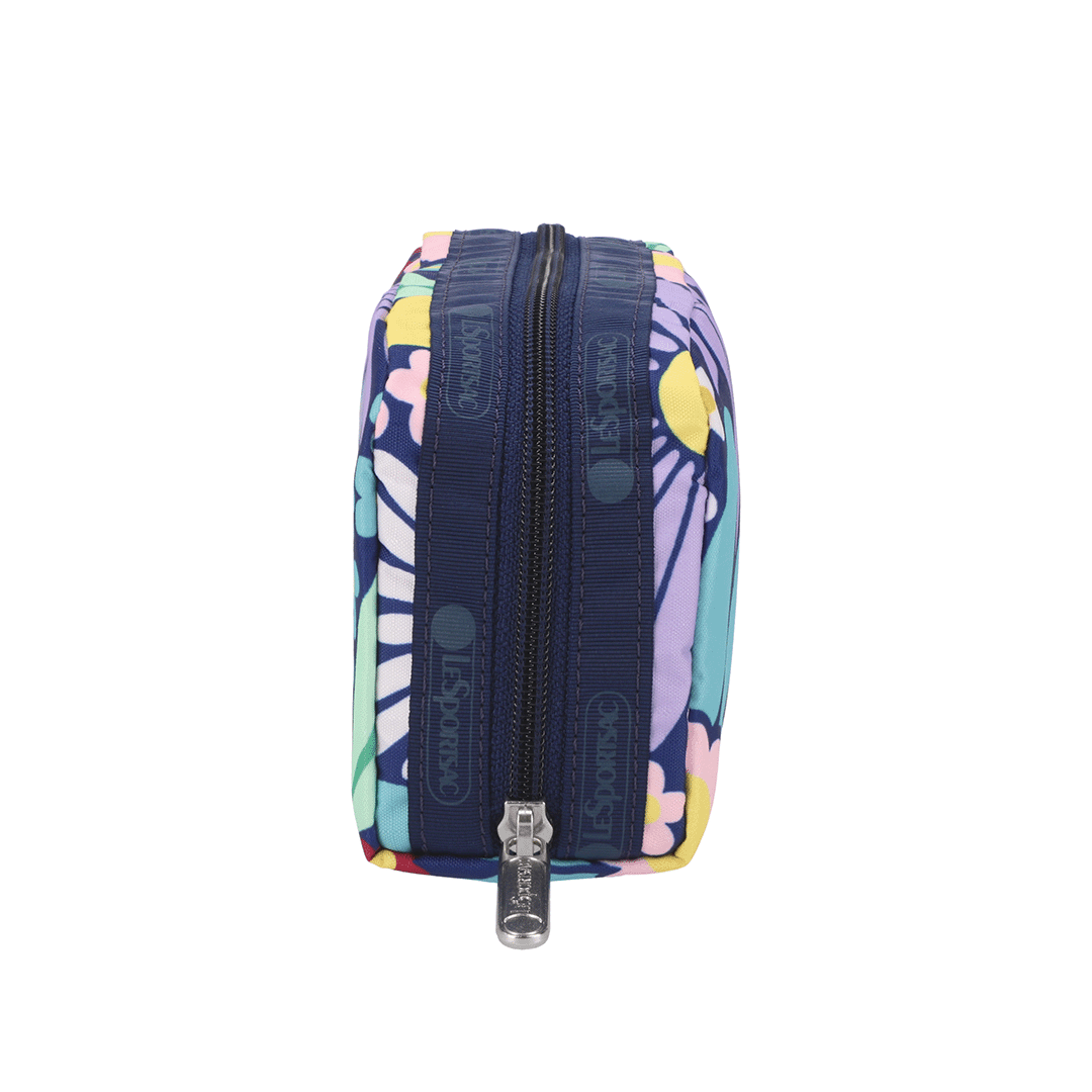 Flower Pop Rectangular Cosmetic Pouch