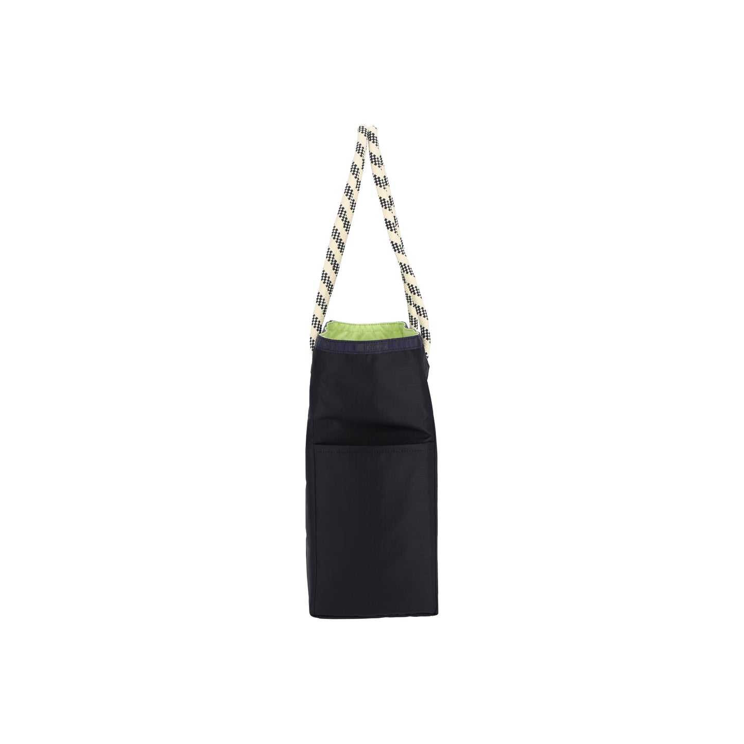 Medium 2 Way Tote Deep Sea Blue/Lime