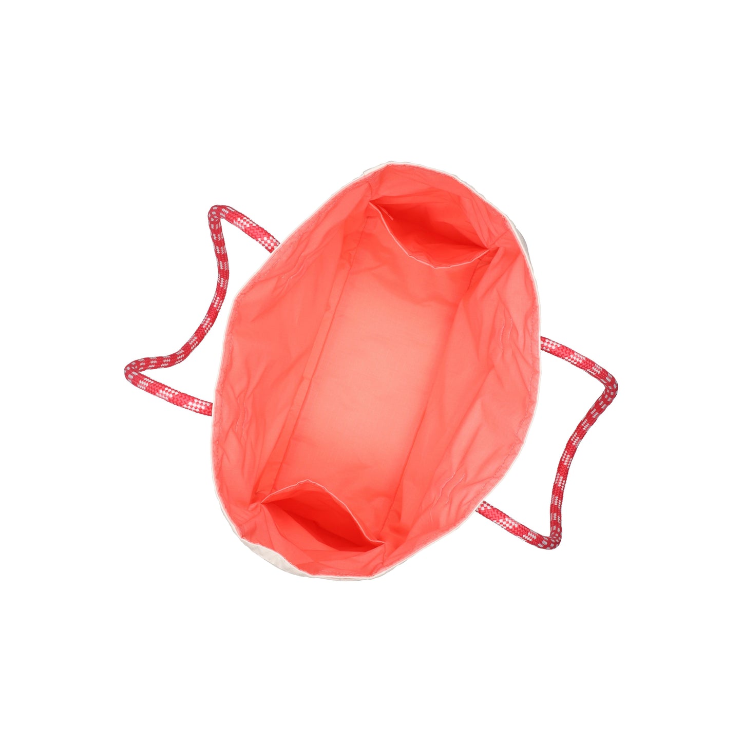 Medium 2 Way Tote Meringue/Coral Punch