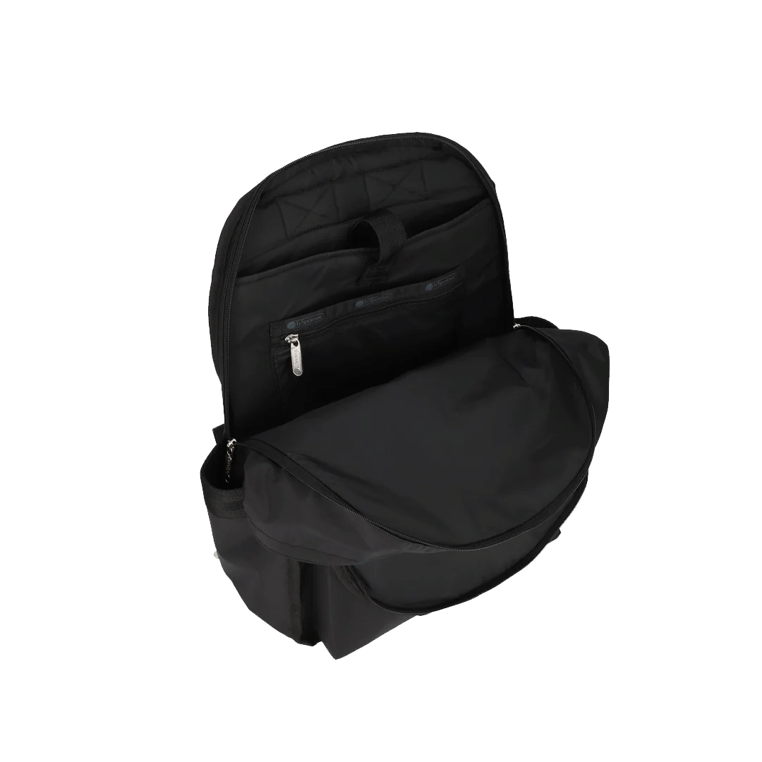 Recycled Black Route Backpack