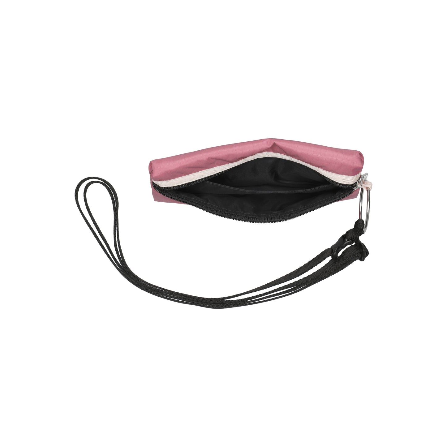 Multi Pouch Wristlet Mauve/Peach Blush/ Black