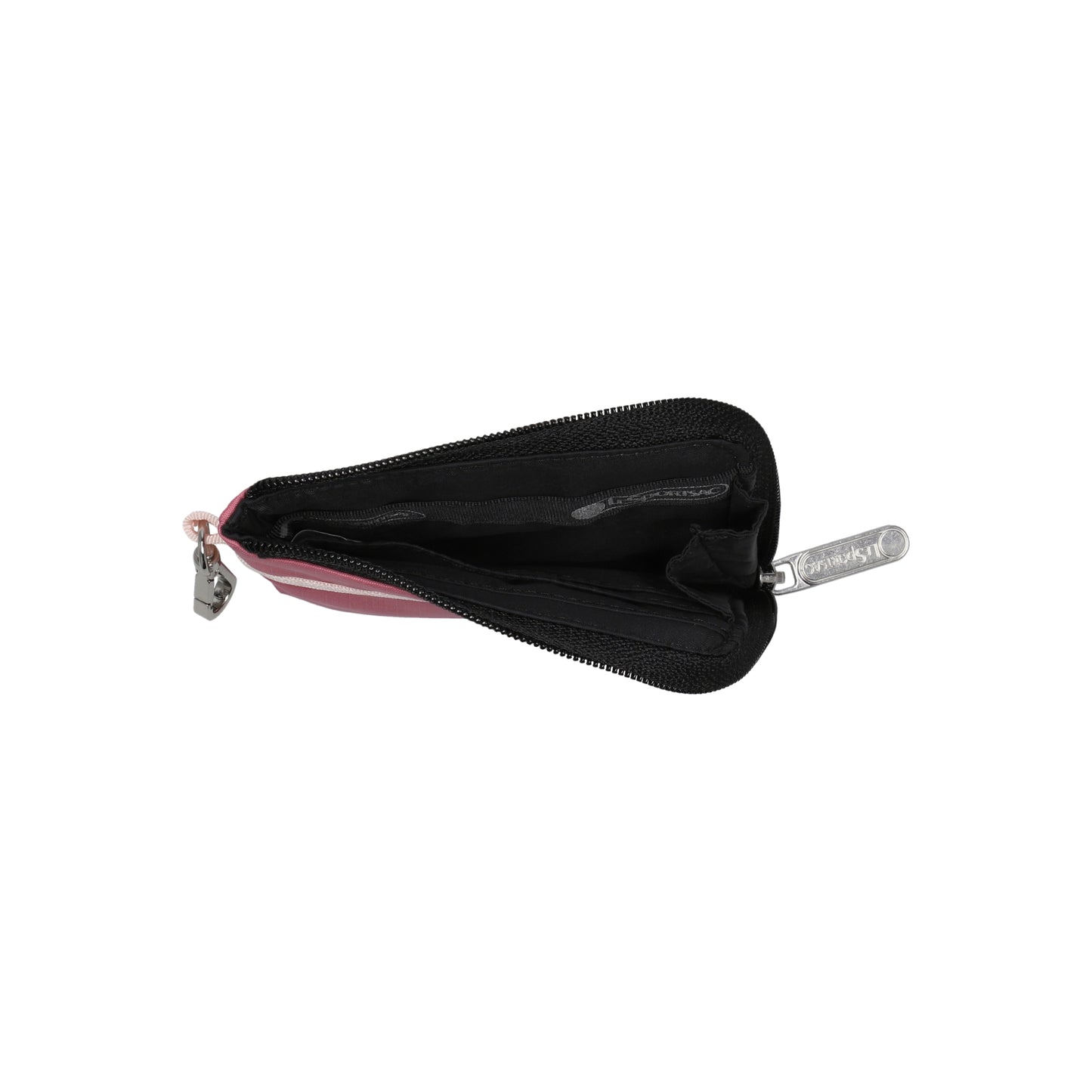 Multi Pouch Wristlet Mauve/Peach Blush/ Black