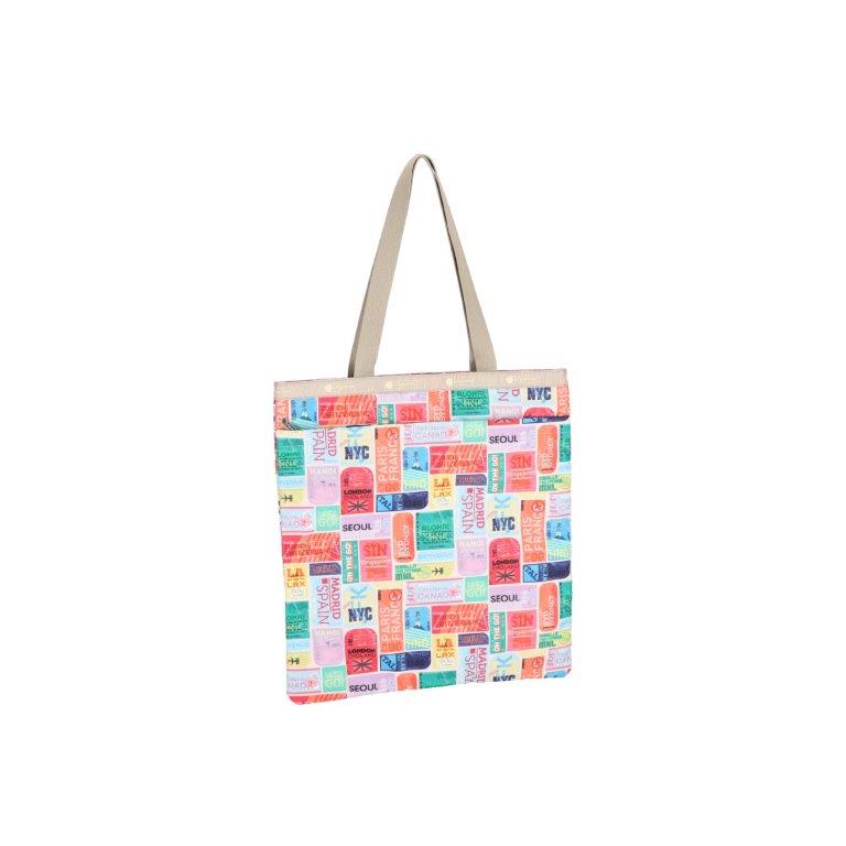 Large Emerald Tote Travel Tags