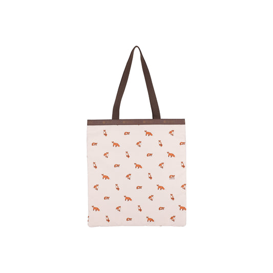 Large Emerald Tote Dashing Foxes