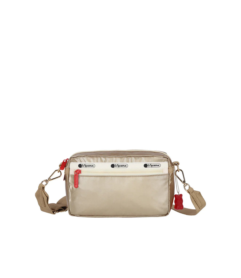 Lesportsac x Haribo E/W Phone Crossbody Haribo Gold Bear