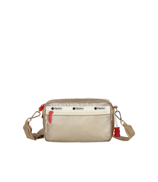Lesportsac x Haribo E/W Phone Crossbody Haribo Gold Bear