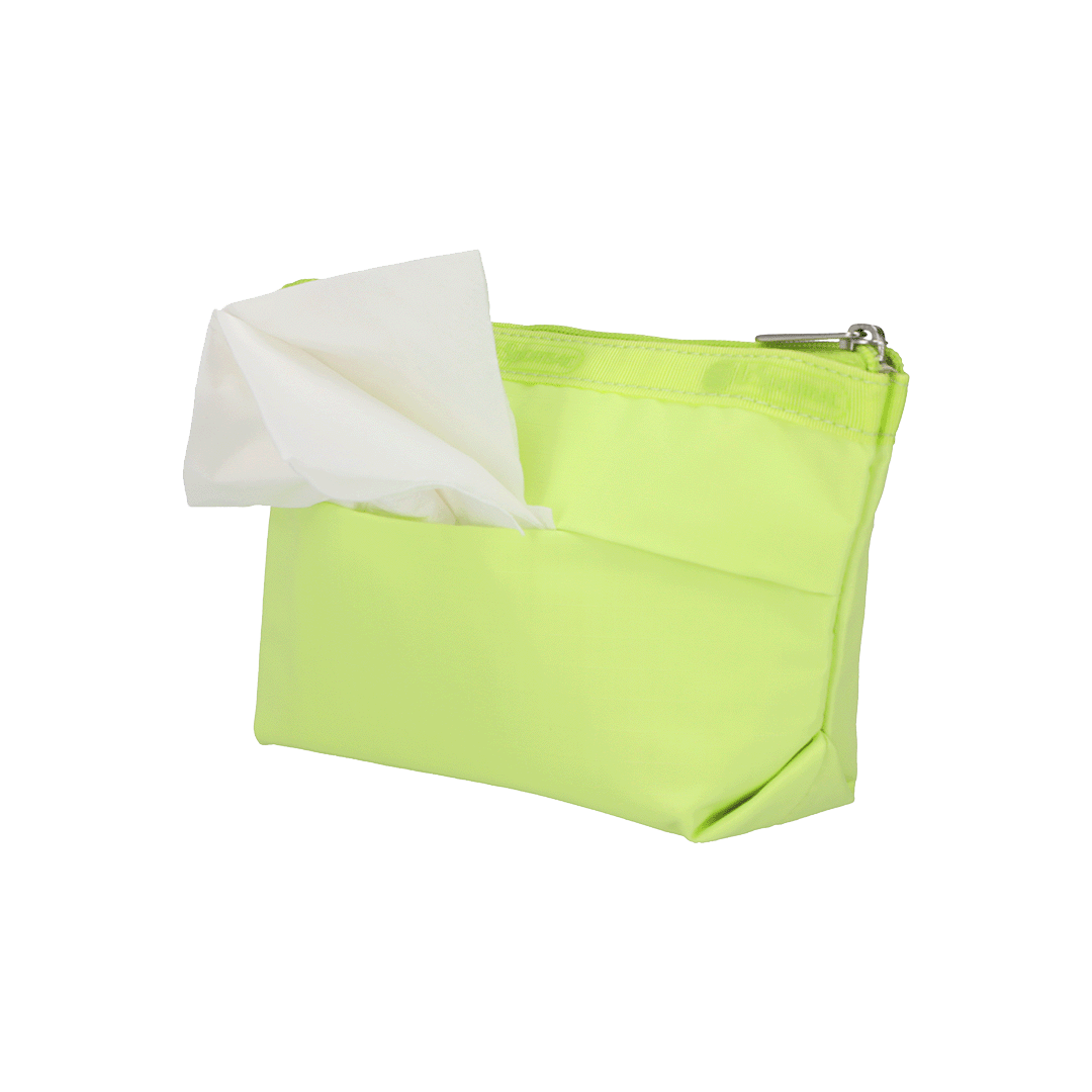 Lime Small Sloan Cosmetic Pouch