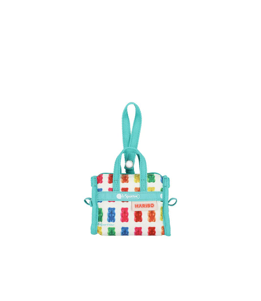Lesportsac x Haribo Micro Weekender Charm Haribo Gummy Bears Mint