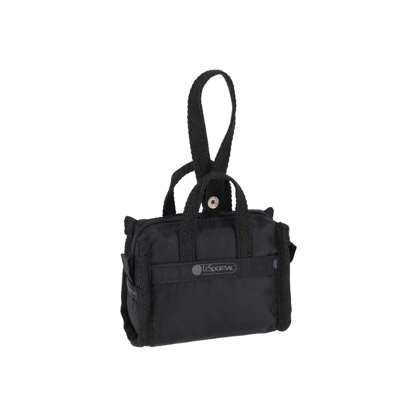 Micro Weekender Charm Recycled Black
