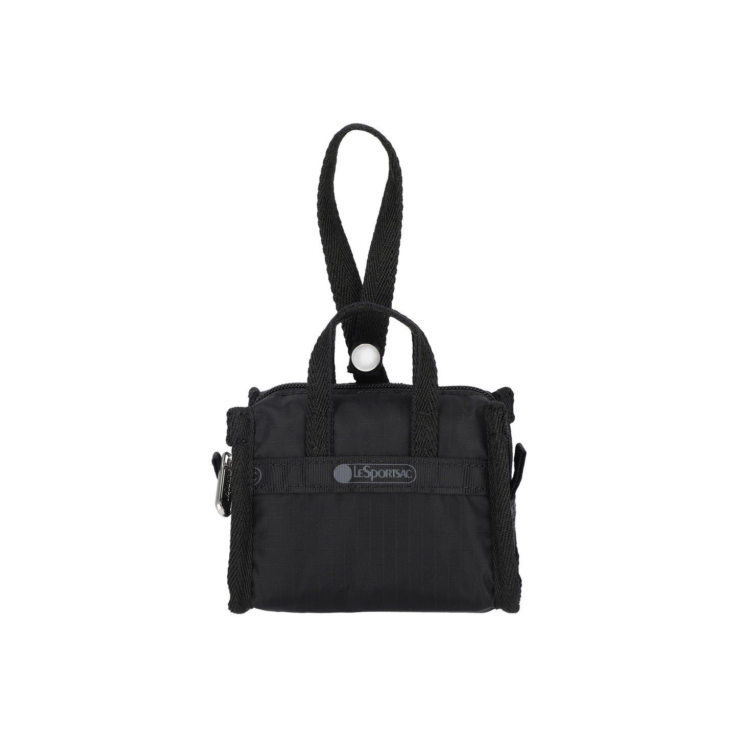 Micro Weekender Charm Recycled Black