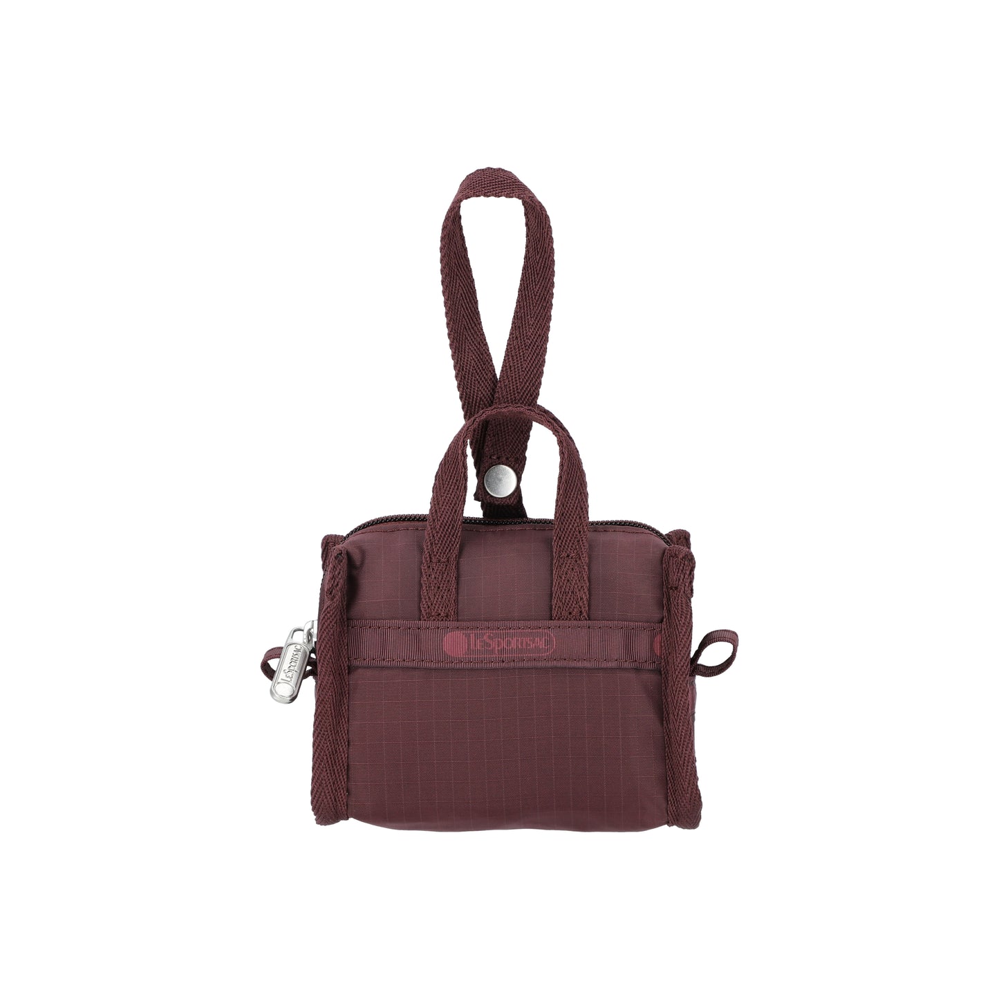 Micro Weekender Charm Deep Cherry