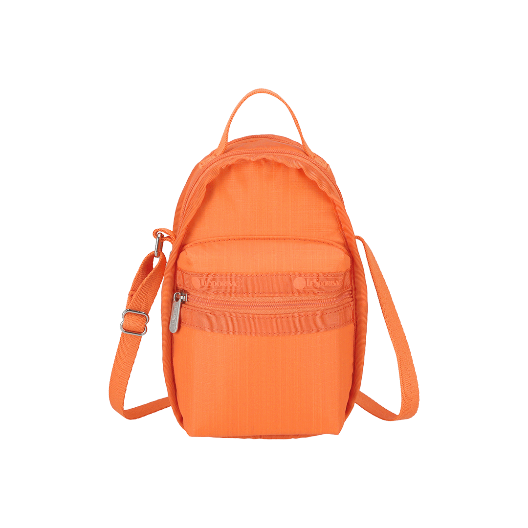Tangerine Micro Shoulder Crossbody Bag