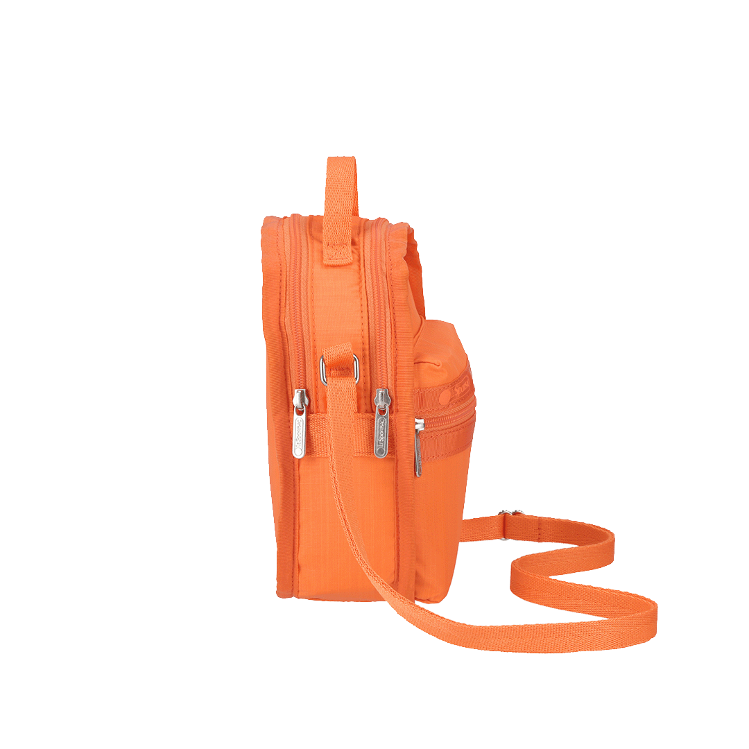 Tangerine Micro Shoulder Crossbody Bag